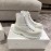 Alexander Mcqueen Autumn Winter New Thick Sole High Top Canvas Shoes For Women White