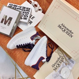 Alexander Mcqueen Fashion Casual Shoes For Men And Women Black