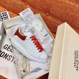 Alexander Mcqueen Fashion Casual Shoes For Men And Women Red