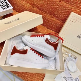 Alexander Mcqueen Fashion Casual Shoes For Men And Women Red
