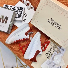 Alexander Mcqueen Fashion Casual Shoes For Men And Women Red
