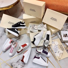 Alexander Mcqueen Fashion Casual Shoes For Men And Women Red