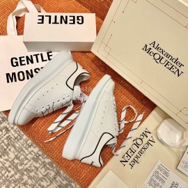 Alexander Mcqueen Fashion Casual Shoes For Men And Women White 