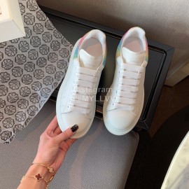 Alexander Mcqueen Upgrade Simple Thick Soled Casual Shoes For Men And Women 