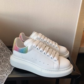 Alexander Mcqueen Upgrade Simple Thick Soled Casual Shoes For Men And Women 