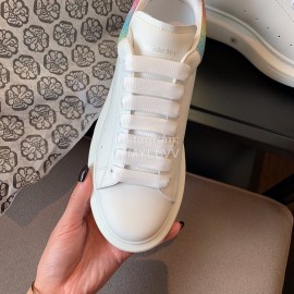 Alexander Mcqueen Upgrade Simple Thick Soled Casual Shoes For Men And Women 