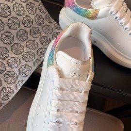 Alexander Mcqueen Upgrade Simple Thick Soled Casual Shoes For Men And Women 