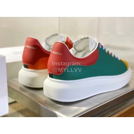 Alexander Mcqueen New Color Matching Casual Shoes For Men And Women