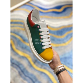 Alexander Mcqueen New Color Matching Casual Shoes For Men And Women