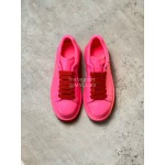 Alexander Mcqueen Fashion Simple Casual Shoes For Men And Women Rose Red
