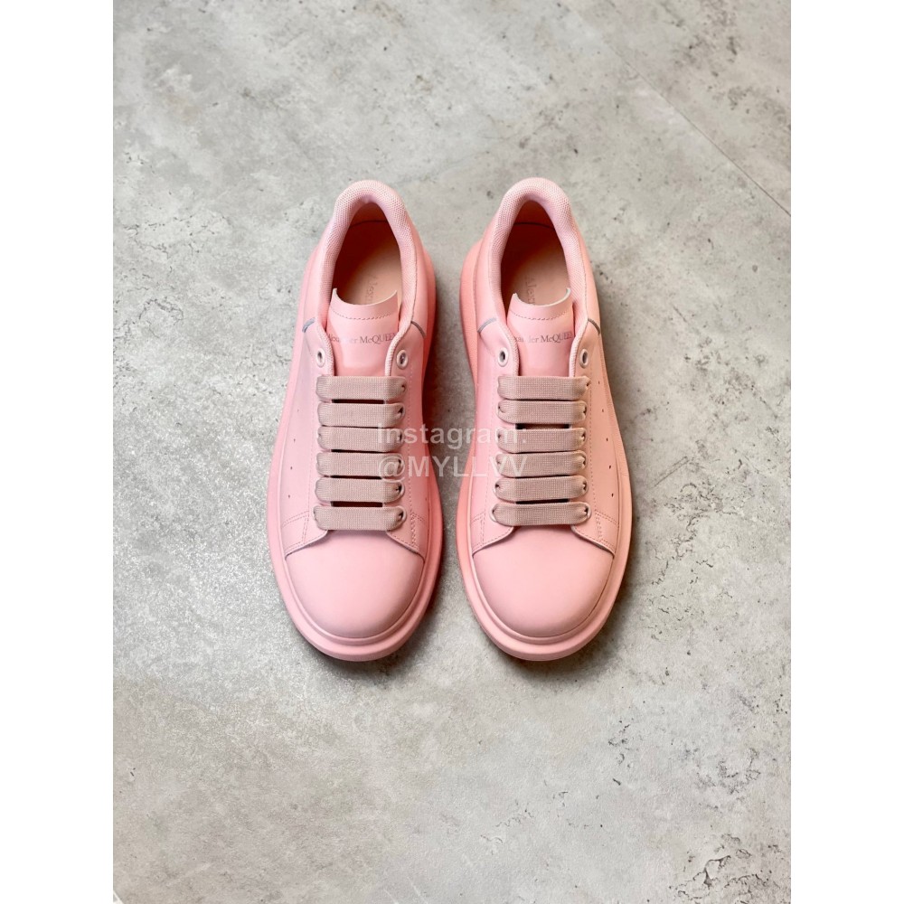 Alexander Mcqueen Fashion Simple Casual Shoes For Men And Women Pink