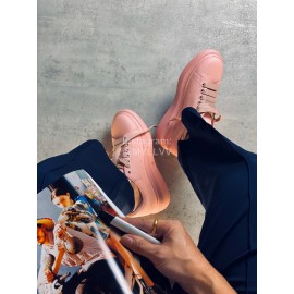 Alexander Mcqueen Fashion Simple Casual Shoes For Men And Women Pink