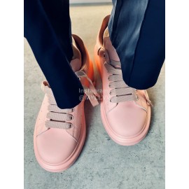 Alexander Mcqueen Fashion Simple Casual Shoes For Men And Women Pink