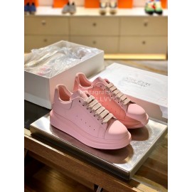 Alexander Mcqueen Fashion Simple Casual Shoes For Men And Women Pink