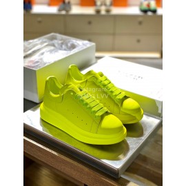 Alexander Mcqueen Fashion Simple Casual Shoes For Men And Women Yellow