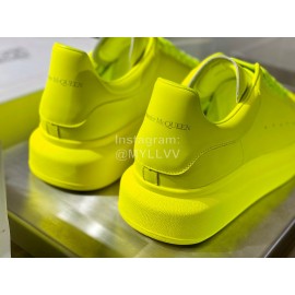 Alexander Mcqueen Fashion Simple Casual Shoes For Men And Women Yellow