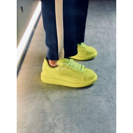 Alexander Mcqueen Fashion Simple Casual Shoes For Men And Women Yellow