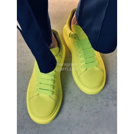 Alexander Mcqueen Fashion Simple Casual Shoes For Men And Women Yellow