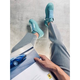 Alexander Mcqueen Fashion Simple Casual Shoes For Men And Women Blue