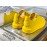 Alexander Mcqueen Fashion Simple Yellow Casual Shoes For Men And Women