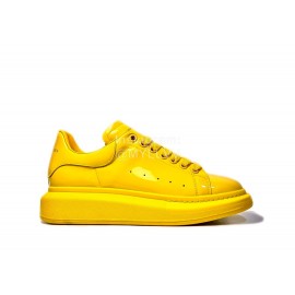 Alexander Mcqueen Fashion Simple Yellow Casual Shoes For Men And Women