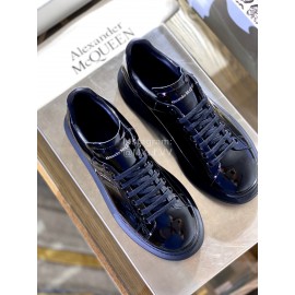 Alexander Mcqueen Fashion Simple Casual Shoes For Men And Women Black