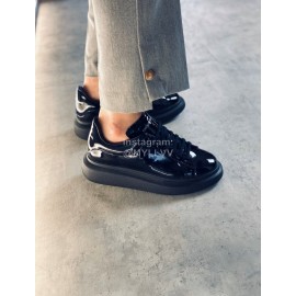 Alexander Mcqueen Fashion Simple Casual Shoes For Men And Women Black