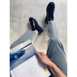 Alexander Mcqueen Fashion Simple Casual Shoes For Men And Women Black