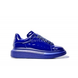 Alexander Mcqueen Fashion Simple Blue Casual Shoes For Men And Women