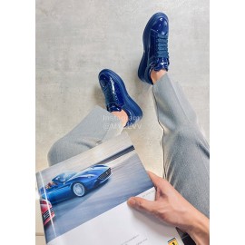Alexander Mcqueen Fashion Simple Blue Casual Shoes For Men And Women
