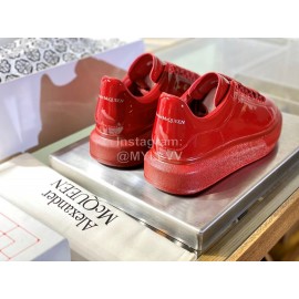 Alexander Mcqueen Fashion Simple Casual Shoes For Men And Women Red