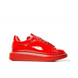 Alexander Mcqueen Fashion Simple Casual Shoes For Men And Women Red