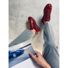 Alexander Mcqueen Fashion Simple Casual Shoes For Men And Women Red