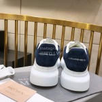 Alexander Mcqueen New Soft Silk Leather Casual Shoes For Men And Women