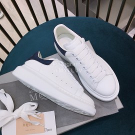Alexander Mcqueen New Soft Silk Leather Casual Shoes For Men And Women