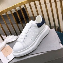 Alexander Mcqueen New Soft Silk Leather Casual Shoes For Men And Women