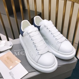Alexander Mcqueen New Soft Silk Leather Casual Shoes For Men And Women
