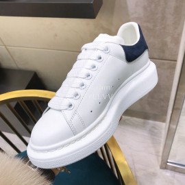 Alexander Mcqueen New Soft Silk Leather Casual Shoes For Men And Women