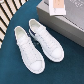 Alexander Mcqueen New Soft Silk Leather Casual Shoes For Men And Women