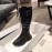 Alexander Mcqueen Autumn Winter New Thick Soled Fashion Boots For Women Black