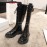 Alexander Mcqueen Autumn Winter New Black Thick Soled Fashion Boots For Women