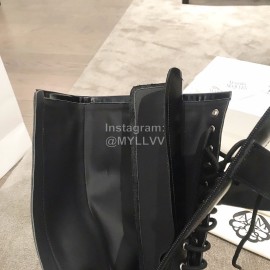 Alexander Mcqueen Autumn Winter New Black Thick Soled Fashion Boots For Women