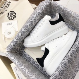 Alexander Mcqueen New Leather Thick Soles Shoes For Men And Women