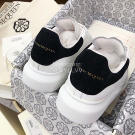 Alexander Mcqueen New Leather Thick Soles Shoes For Men And Women