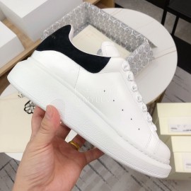 Alexander Mcqueen New Leather Thick Soles Shoes For Men And Women