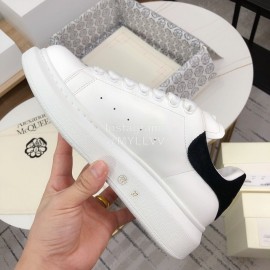 Alexander Mcqueen New Leather Thick Soles Shoes For Men And Women