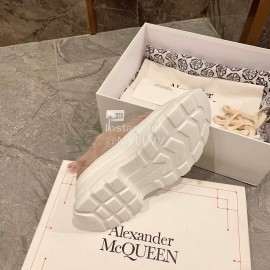 Alexander Mcqueen Autumn Winter New Wool Casual Shoes For Women Coffee