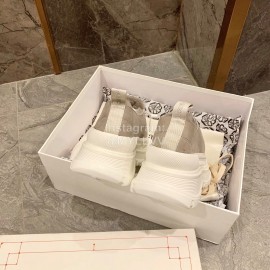 Alexander Mcqueen Autumn Winter New Wool Casual Shoes For Women Gray