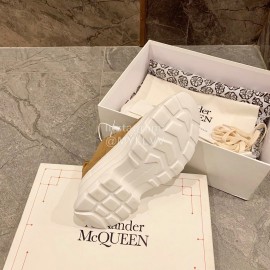 Alexander Mcqueen Autumn Winter New Wool Casual Shoes For Women Brown