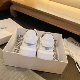 Alexander Mcqueen New Leather Thick Soled Casual Shoes